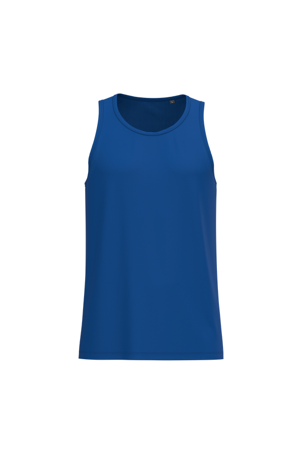 T-shirt sem manga eco-responsável de homem-Azul Royal-S-RAG-Tailors-Fardas-e-Uniformes-Vestuario-Pro