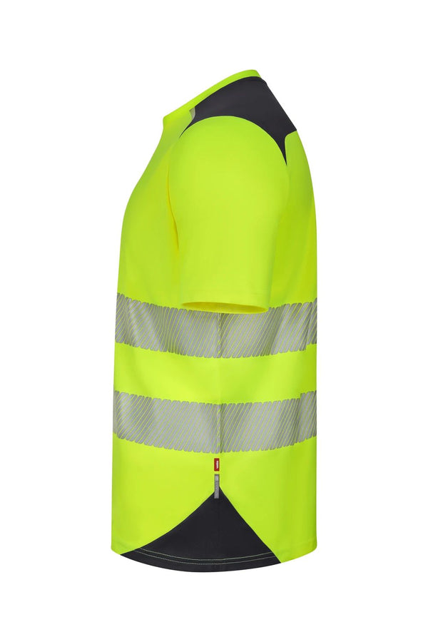 T-shirt técnica de alta visibilidade V.Dynamix Hi Vis-RAG-Tailors-Fardas-e-Uniformes-Vestuario-Pro