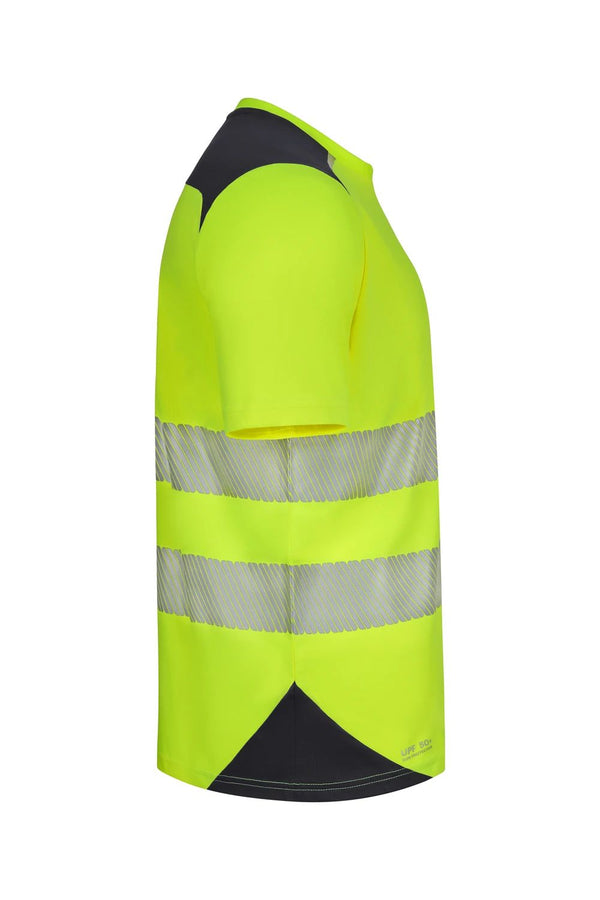 T-shirt técnica de alta visibilidade V.Dynamix Hi Vis-RAG-Tailors-Fardas-e-Uniformes-Vestuario-Pro