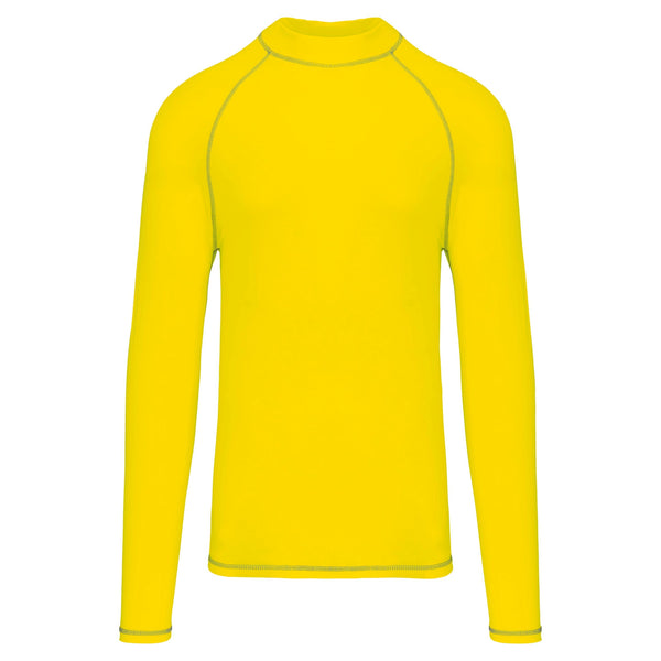 T-shirt técnica de manga comprida com protecção anti-UV para adulto-Fluorescent Yellow-XS-RAG-Tailors-Fardas-e-Uniformes-Vestuario-Pro