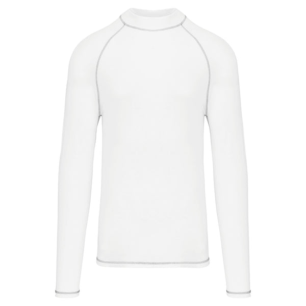 T-shirt técnica de manga comprida com protecção anti-UV para adulto-White-XS-RAG-Tailors-Fardas-e-Uniformes-Vestuario-Pro