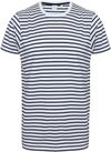 T-shirt unissexo às riscas-White / Oxford Navy-XXS-RAG-Tailors-Fardas-e-Uniformes-Vestuario-Pro