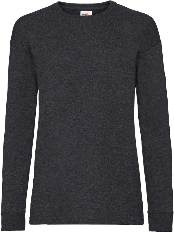 T-shirt valueweight de criança de manga comprida (61-007-0)-RAG-Tailors-Fardas-e-Uniformes-Vestuario-Pro