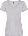 T-shirt valueweight decote V (61-398-0)-Heather Grey-XS-RAG-Tailors-Fardas-e-Uniformes-Vestuario-Pro