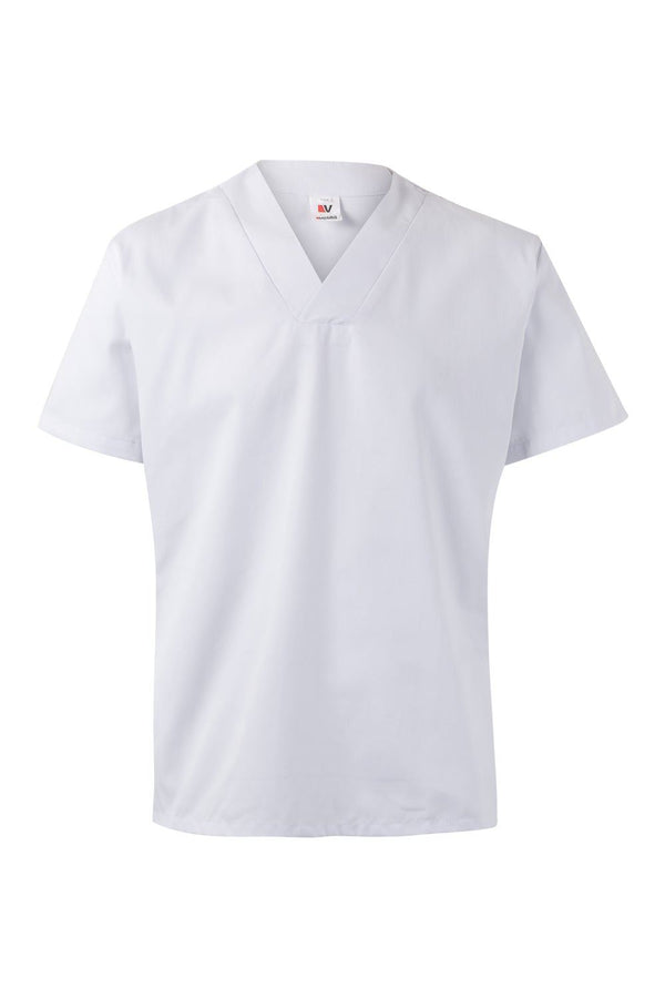 TÚNICA DE MANGA CURTA INDÚSTRIA ALIMENTAR-Branco-XS-RAG-Tailors-Fardas-e-Uniformes-Vestuario-Pro