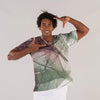 TÙNICA DE TECIDO RECICLADA UNISEX FOLHAS-Folhas-XXS-RAG-Tailors-Fardas-e-Uniformes-Vestuario-Pro