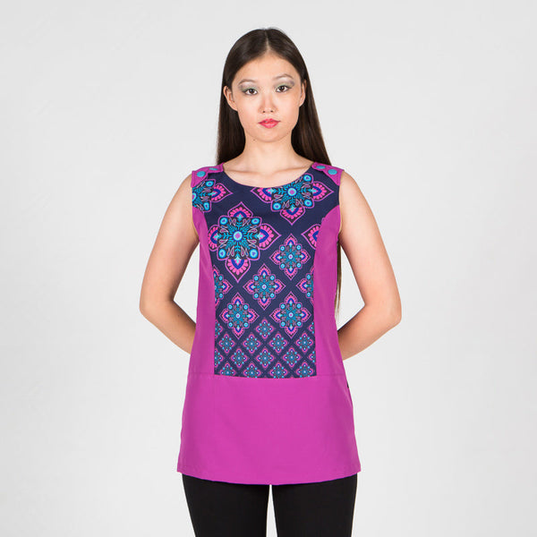 Túnica Fresya-Malva - 119-XS-RAG-Tailors-Fardas-e-Uniformes-Vestuario-Pro
