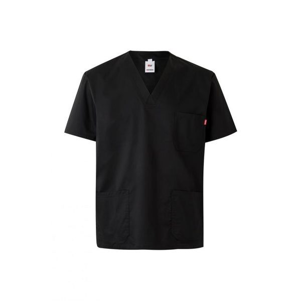 TÚNICA STRETCH MANGA CURTA-Preto-XS-RAG-Tailors-Fardas-e-Uniformes-Vestuario-Pro