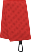 Toalha de Golfe Favo de Mel 50 x 40 cm-Vermelho-Único-RAG-Tailors-Fardas-e-Uniformes-Vestuario-Pro