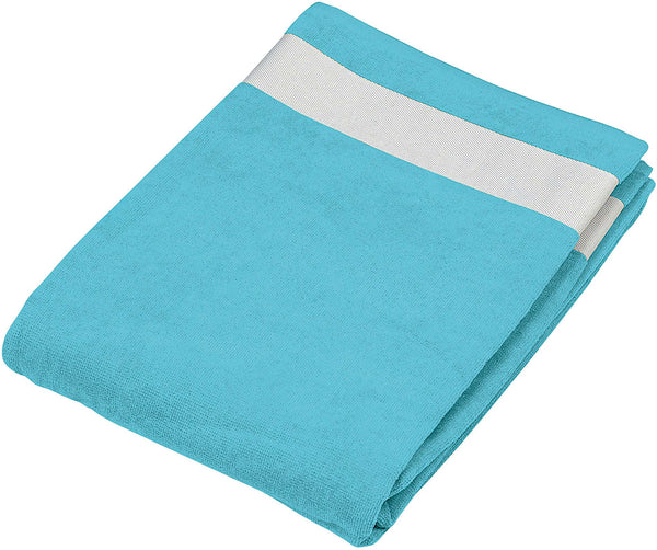 Toalha de Praia-Turquoise / Branco-Único-RAG-Tailors-Fardas-e-Uniformes-Vestuario-Pro