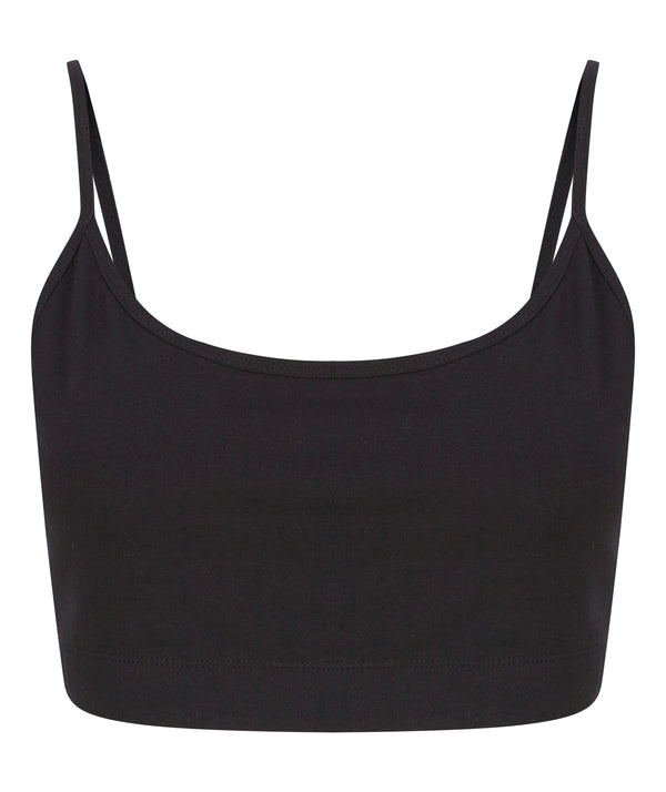 Top curto eco-responsável de senhora-Black-XS-RAG-Tailors-Fardas-e-Uniformes-Vestuario-Pro