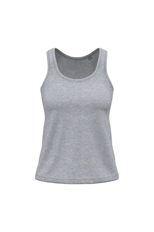 Top de Cavas Bio Senhora-Cinzento Oxford-XS-RAG-Tailors-Fardas-e-Uniformes-Vestuario-Pro