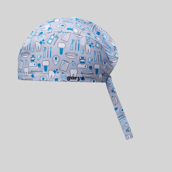 Touca Cirúrgica com Atilhos estampas-Dentik-U-RAG-Tailors-Fardas-e-Uniformes-Vestuario-Pro