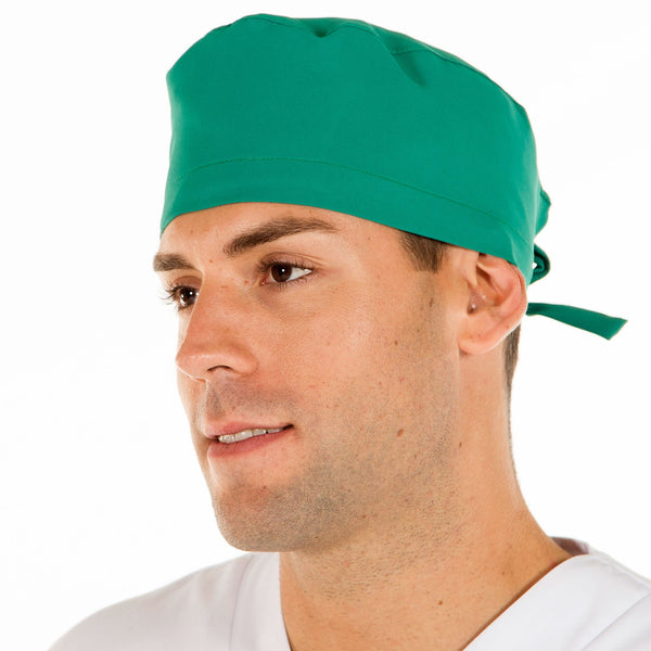 Touca Cirúrgica c/tiras Mil em Microfibra-Verde-Único-RAG-Tailors-Fardas-e-Uniformes-Vestuario-Pro