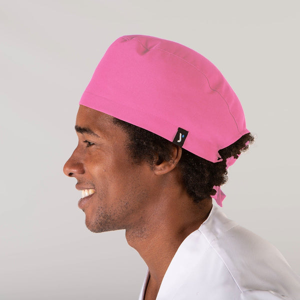 Touca Cirúrgica c/tiras em Microfibra-Rosa-Único-RAG-Tailors-Fardas-e-Uniformes-Vestuario-Pro