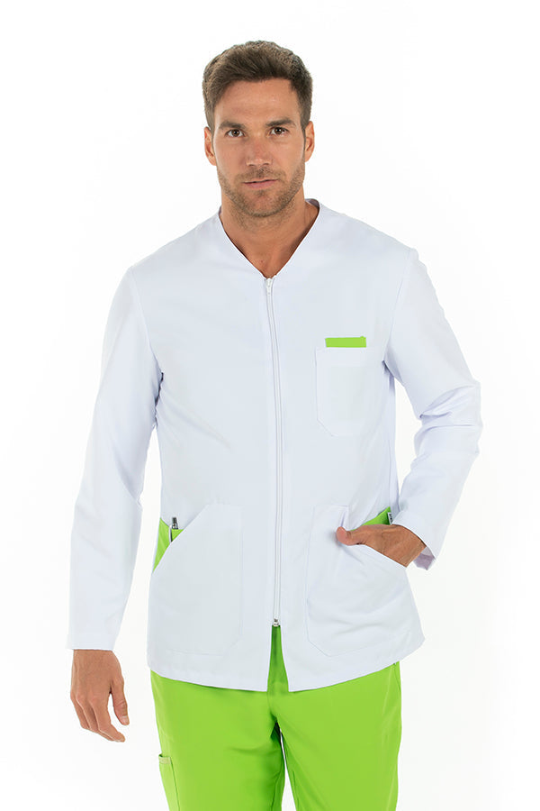 Túnica Alabama masculina m\comprida-Friso Verde-XS / (SP)-RAG-Tailors-Fardas-e-Uniformes-Vestuario-Pro