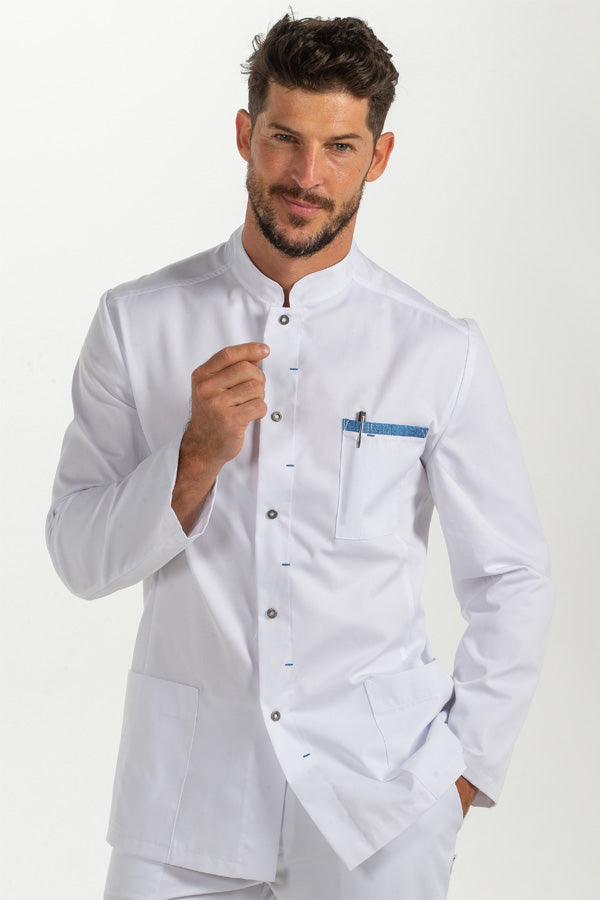 Túnica Almeria m\comprida-Azul-XS / (SP)-RAG-Tailors-Fardas-e-Uniformes-Vestuario-Pro