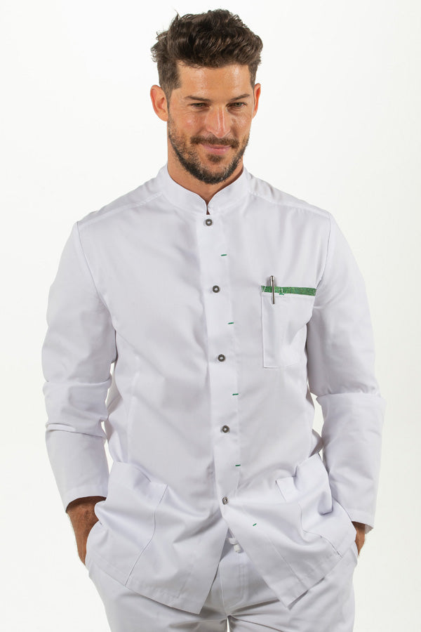 Túnica Almeria m\comprida-Verde-S / (P)-RAG-Tailors-Fardas-e-Uniformes-Vestuario-Pro