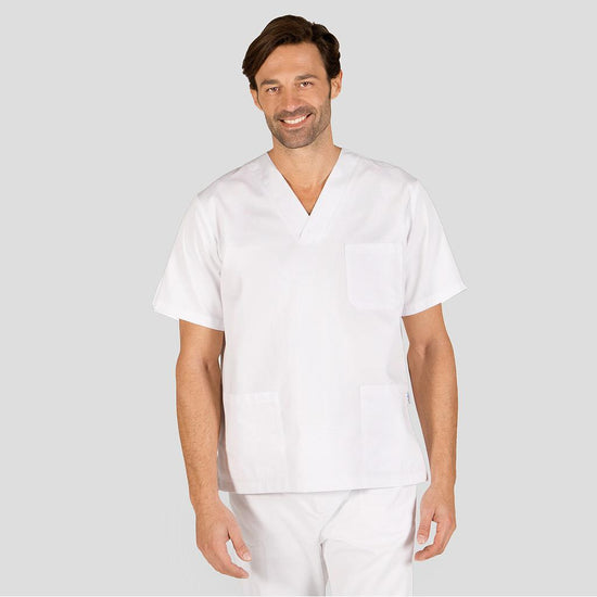 Túnica Básica de Sarja " Tamanhos Grandes "-Branco 101-XXS-RAG-Tailors-Fardas-e-Uniformes-Vestuario-Pro