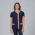 Túnica CASSANDRA com Botão Oculto-Azul Marinho - 104-XS-RAG-Tailors-Fardas-e-Uniformes-Vestuario-Pro