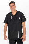 Túnica Cádiz Masculina m\curta-Preto - 571-XS / (SP)-RAG-Tailors-Fardas-e-Uniformes-Vestuario-Pro