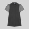 Túnica Carmina de Manga Curta com Botão Oculto-RAG-Tailors-Fardas-e-Uniformes-Vestuario-Pro