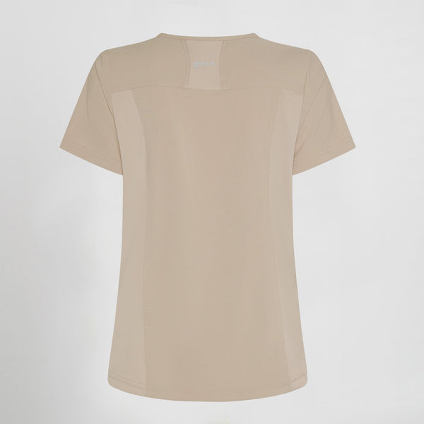 Túnica Dulcinea de Senhora Aberta com Decote em V e Manga Curta-RAG-Tailors-Fardas-e-Uniformes-Vestuario-Pro