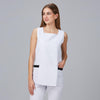 Tunica Feminina Liana-Branco - 101-XS-RAG-Tailors-Fardas-e-Uniformes-Vestuario-Pro