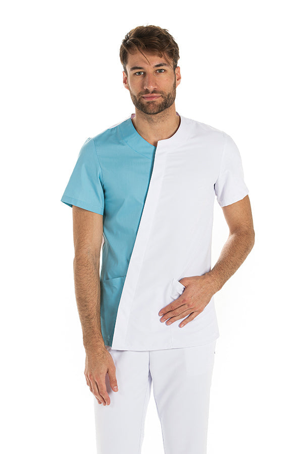 Túnica Girona masculina m. curta-Azul-XS / (SP)-RAG-Tailors-Fardas-e-Uniformes-Vestuario-Pro