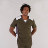 Túnica Homem Microfibra 360 Vigoré Fidel-Verde Kaki-XS-RAG-Tailors-Fardas-e-Uniformes-Vestuario-Pro