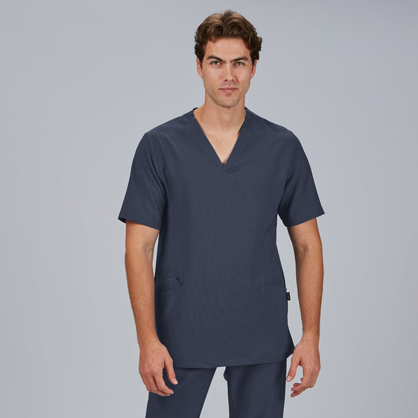 Túnica Homem Olavo Extrafiber Elastik-Cinza Marengo 139-XS-RAG-Tailors-Fardas-e-Uniformes-Vestuario-Pro