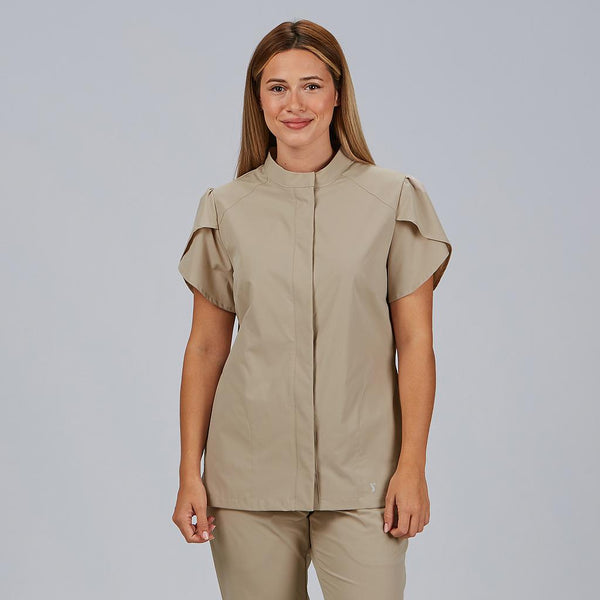 Túnica Lina Manga Princesa-Arena-XS-RAG-Tailors-Fardas-e-Uniformes-Vestuario-Pro