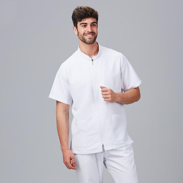 Tunica Masculina Belmonte-Branco-XS-RAG-Tailors-Fardas-e-Uniformes-Vestuario-Pro