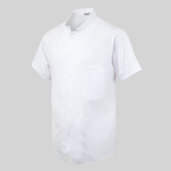Tunica Masculina Leiria-Branco-L-RAG-Tailors-Fardas-e-Uniformes-Vestuario-Pro