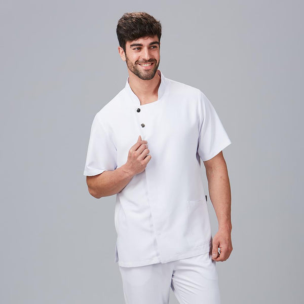 Túnica Masculina Maiorca-Branco - 101-XS-RAG-Tailors-Fardas-e-Uniformes-Vestuario-Pro