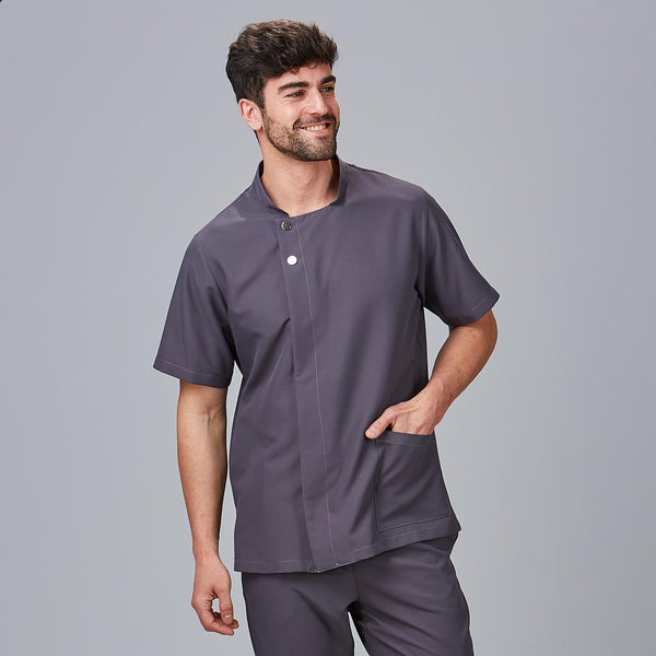 Túnica Masculina Maiorca-Cinza Marengo - 139-XS-RAG-Tailors-Fardas-e-Uniformes-Vestuario-Pro