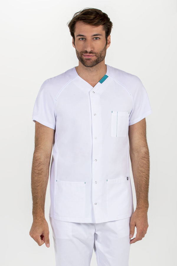 Túnica Masculina São Pedro-Verde-S / (P)-RAG-Tailors-Fardas-e-Uniformes-Vestuario-Pro