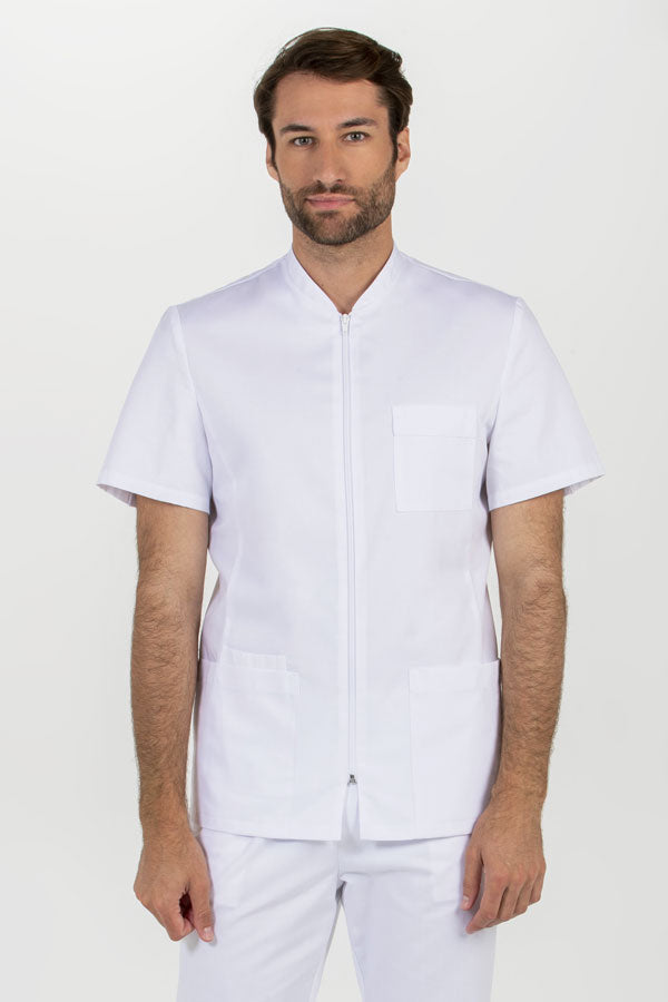 Túnica Masculina Tunisia-Branco-SP-RAG-Tailors-Fardas-e-Uniformes-Vestuario-Pro