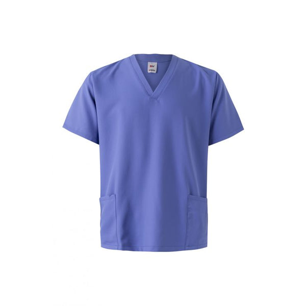 Túnica Microfibra Estilo Pijama de Manga Curta Matteu-Azul Persa- 31-XS-RAG-Tailors-Fardas-e-Uniformes-Vestuario-Pro