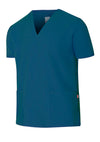 Túnica Microfibra Estilo Pijama de Manga Curta Matteu-Azul océano-XS-RAG-Tailors-Fardas-e-Uniformes-Vestuario-Pro