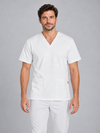 Túnica Microfibra Estilo Pijama de Manga Curta Matteu-Branco-XS-RAG-Tailors-Fardas-e-Uniformes-Vestuario-Pro