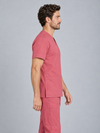 Túnica Microfibra Estilo Pijama de Manga Curta Matteu-RAG-Tailors-Fardas-e-Uniformes-Vestuario-Pro