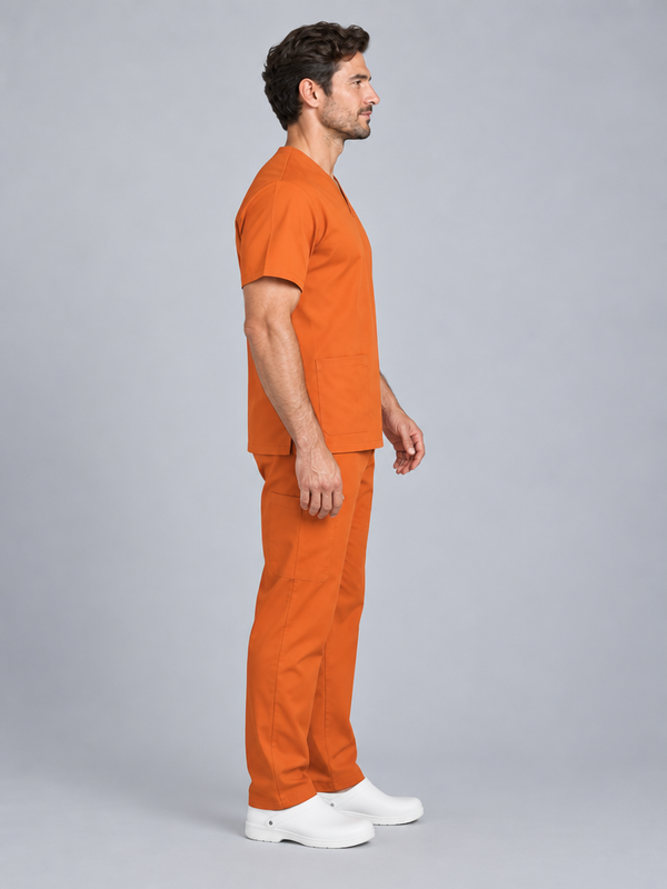 Túnica Microfibra Estilo Pijama de Manga Curta Matteu-RAG-Tailors-Fardas-e-Uniformes-Vestuario-Pro