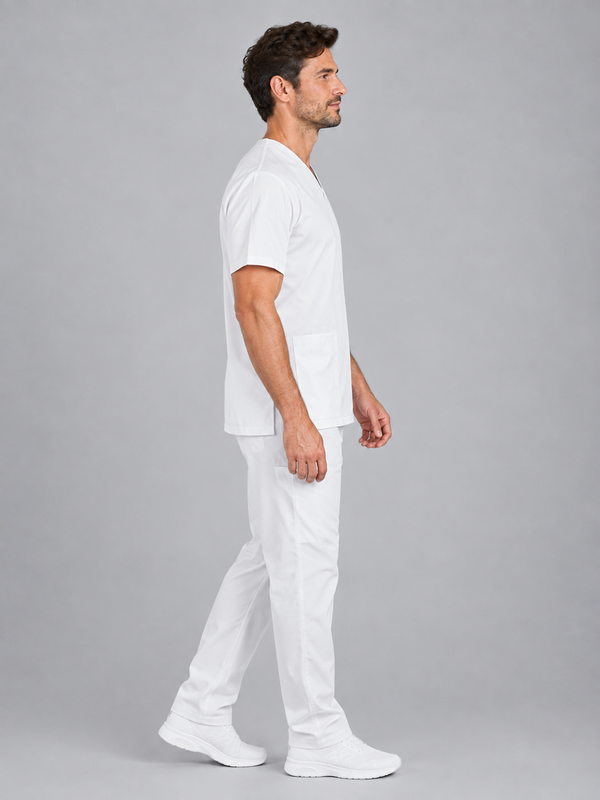 Túnica Microfibra Estilo Pijama de Manga Curta Matteu-RAG-Tailors-Fardas-e-Uniformes-Vestuario-Pro