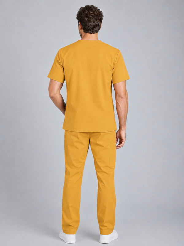 Túnica Microfibra Estilo Pijama de Manga Curta Matteu-RAG-Tailors-Fardas-e-Uniformes-Vestuario-Pro