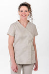 Túnica Quimono Senhora Palma-Bege-SP - XS-RAG-Tailors-Fardas-e-Uniformes-Vestuario-Pro