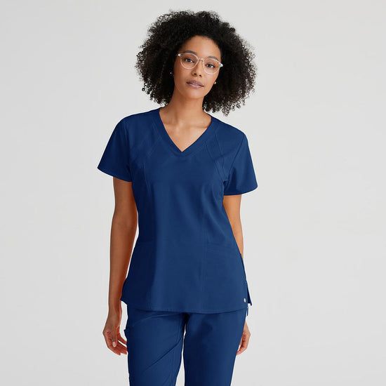 Túnica Racer Top Barco Elastik-Índigo-23-S-RAG-Tailors-Fardas-e-Uniformes-Vestuario-Pro