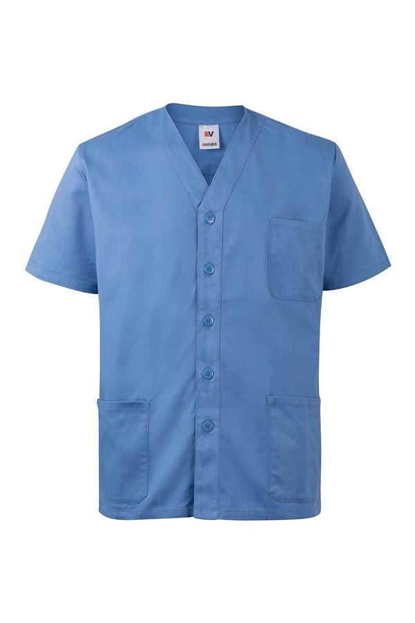 Tunica Saude Botoes-Azul-XS-RAG-Tailors-Fardas-e-Uniformes-Vestuario-Pro