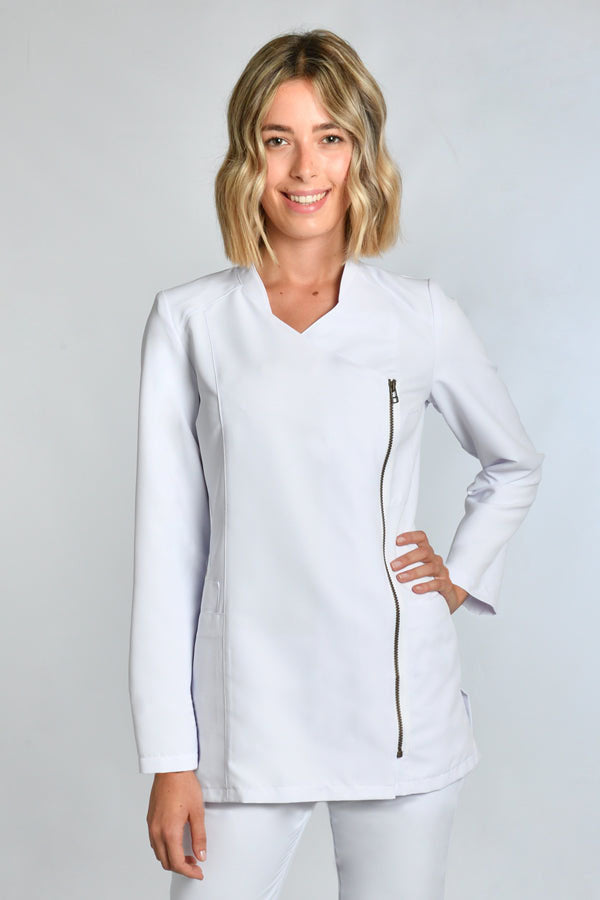 Túnica Senhora Mariam-Branco-XS / (SP)-RAG-Tailors-Fardas-e-Uniformes-Vestuario-Pro