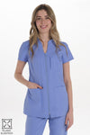Túnica Senhora Martina microfibra ELASTIK 360-Azul Sky (407)-XS / (SP)-RAG-Tailors-Fardas-e-Uniformes-Vestuario-Pro